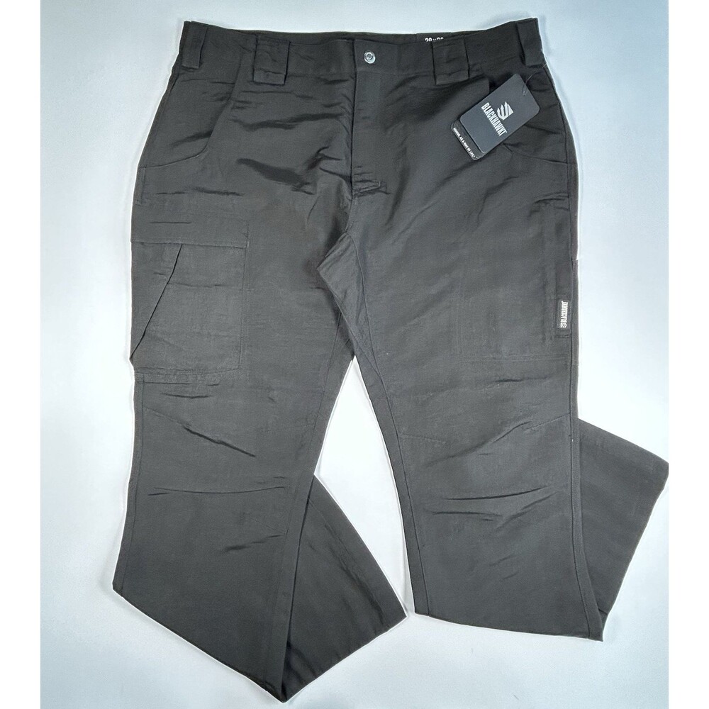 NWT BLACKHAWK! Men's Black Solid Tactical Tac Life Pants Reg 38x32 TPO2BK38X32 - Picture 9 of 10